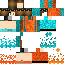 Minecraft skin texture, 64x64 pixels