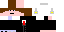 Minecraft skin texture, 64x32 legacy pixels