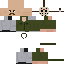 Minecraft skin texture, 64x64 pixels