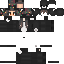 Minecraft skin texture, 64x64 pixels