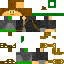 Minecraft skin texture, 64x64 pixels