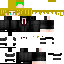 Minecraft skin texture, 64x64 pixels