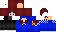 Minecraft skin texture, 64x32 legacy pixels