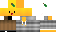 Minecraft skin texture, 64x32 legacy pixels
