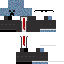 Minecraft skin texture, 64x64 pixels
