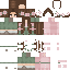 Minecraft skin texture, 64x64 pixels