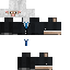Minecraft skin texture, 64x64 pixels