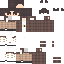 Minecraft skin texture, 64x64 pixels