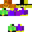 Minecraft skin texture, 64x64 pixels