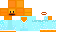 Minecraft skin texture, 64x32 legacy pixels