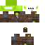 Minecraft skin texture, 64x64 pixels