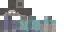Minecraft skin texture, 64x32 legacy pixels