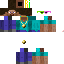 Minecraft skin texture, 64x64 pixels