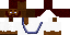 Minecraft skin texture, 64x32 legacy pixels