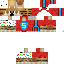 Minecraft skin texture, 64x64 pixels