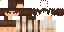 Minecraft skin texture, 64x32 legacy pixels