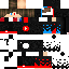 Minecraft skin texture, 64x64 pixels