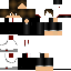 Minecraft skin texture, 64x64 pixels