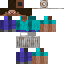 Minecraft skin texture, 64x64 pixels