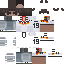 Minecraft skin texture, 64x64 pixels