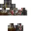 Minecraft skin texture, 64x64 pixels