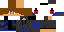 Minecraft skin texture, 64x32 legacy pixels