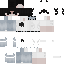 Minecraft skin texture, 64x64 pixels