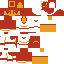 Minecraft skin texture, 64x64 pixels