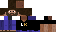 Minecraft skin texture, 64x32 legacy pixels