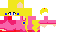 Minecraft skin texture, 64x32 legacy pixels