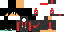 Minecraft skin texture, 64x32 legacy pixels