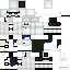 Minecraft skin texture, 64x64 pixels