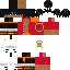 Minecraft skin texture, 64x64 pixels