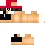 Minecraft skin texture, 64x64 pixels