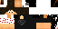 Minecraft skin texture, 64x32 legacy pixels