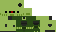 Minecraft skin texture, 64x32 legacy pixels