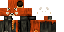 Minecraft skin texture, 64x32 legacy pixels