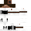 Minecraft skin texture, 64x64 pixels