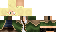 Minecraft skin texture, 64x32 legacy pixels