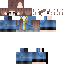 Minecraft skin texture, 64x64 pixels
