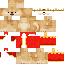Minecraft skin texture, 64x64 pixels