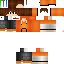 Minecraft skin texture, 64x64 pixels