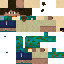 Minecraft skin texture, 64x64 pixels