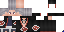 Minecraft skin texture, 64x32 legacy pixels