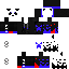Minecraft skin texture, 64x64 pixels