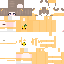 Minecraft skin texture, 64x64 pixels