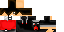 Minecraft skin texture, 64x32 legacy pixels