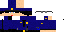 Minecraft skin texture, 64x32 legacy pixels