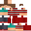 Minecraft skin texture, 64x64 pixels