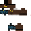 Minecraft skin texture, 64x64 pixels